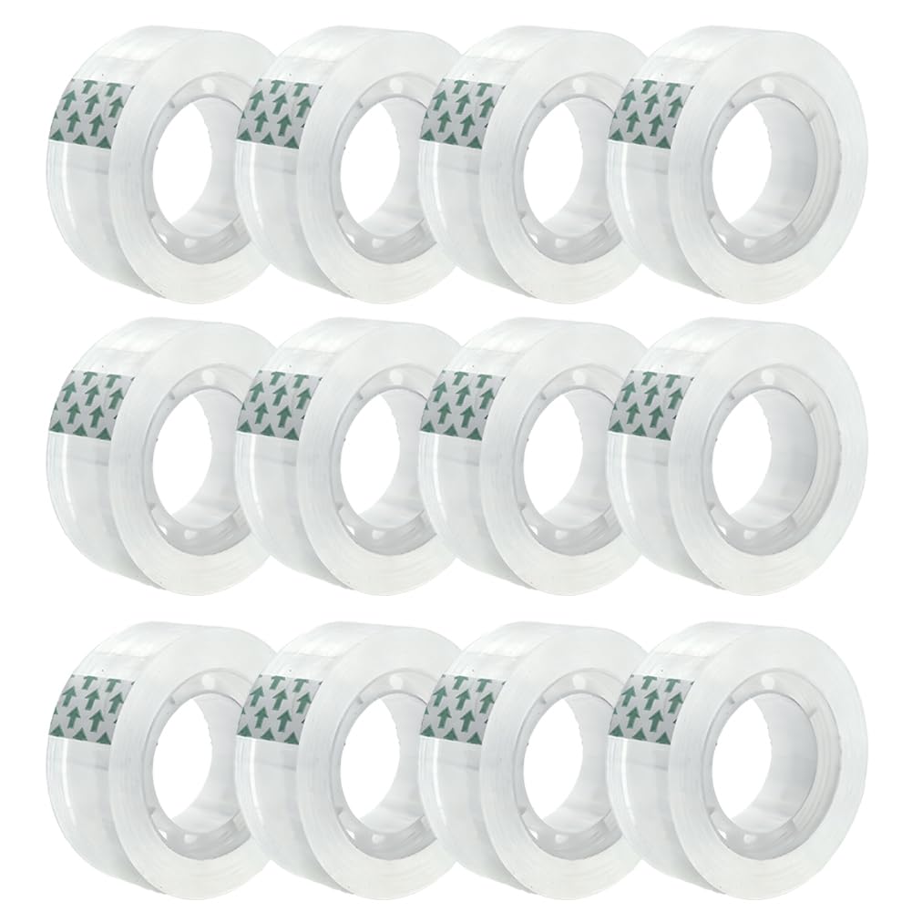 Premium imported transparent tape refills, ideal for all your adhesive needs. Available at Curat Cart.