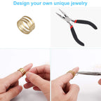 Create unique jewelry designs with jump rings for jewelry making. Perfect for DIY projects available at Curat Cart.