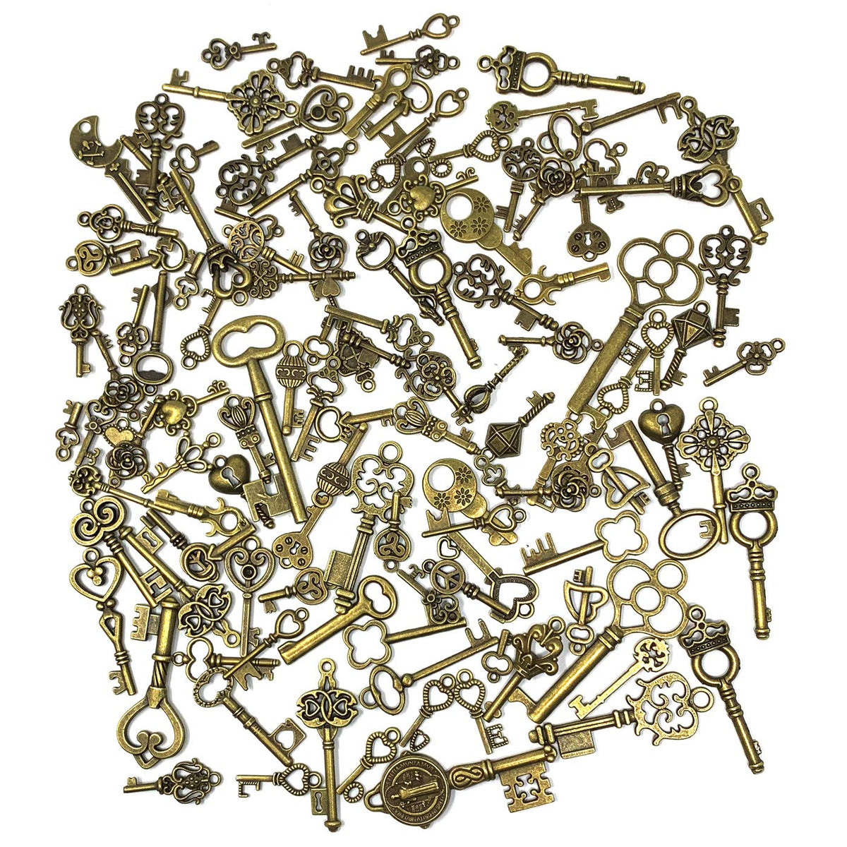 Discover the JIALEEY Vintage Skeleton Key Set, perfect for crafting or home decor. Elevate your projects with Curat Cart today.