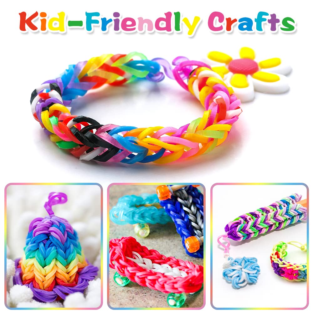 Loom Rubber Bands Refill Kit, perfect for creative projects. Shop now at Curat Cart for quality supplies.
