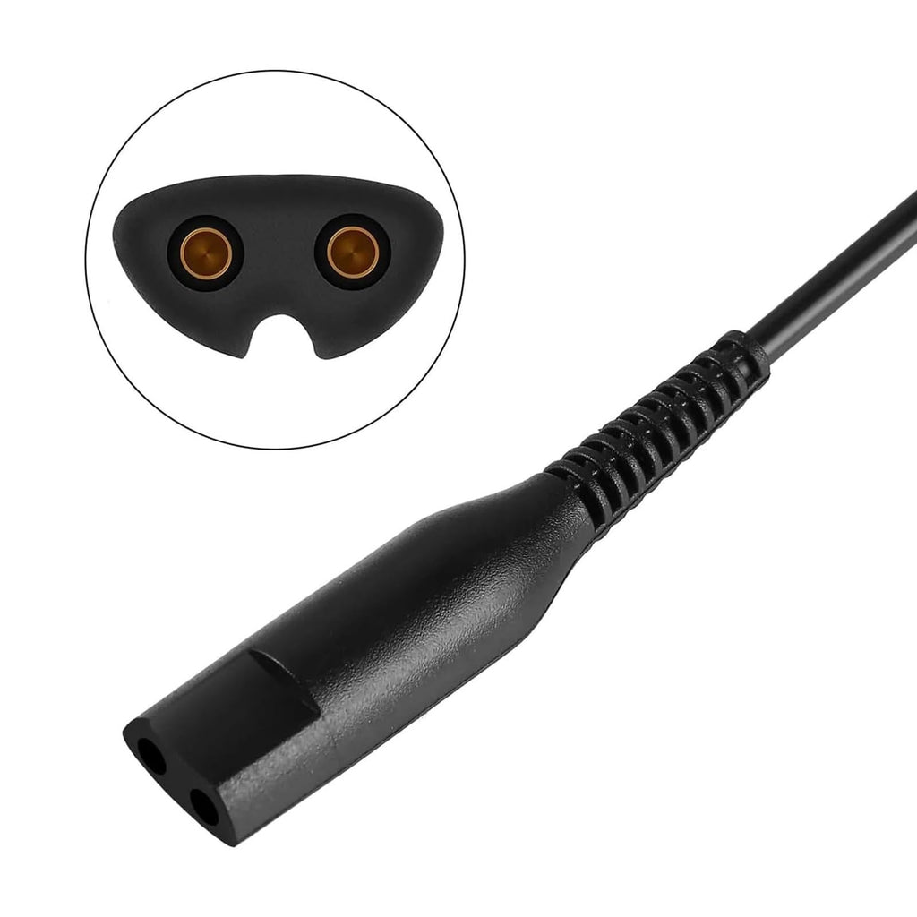 Braun Shaver Charger with a secure, durable connector. 100% Authentic and available in India at Curat Cart.