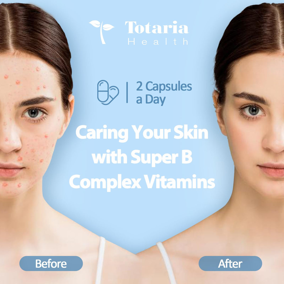 Transform your skin with Vitamin B Complex Plus. Verified by CuratCart for quality and effectiveness.