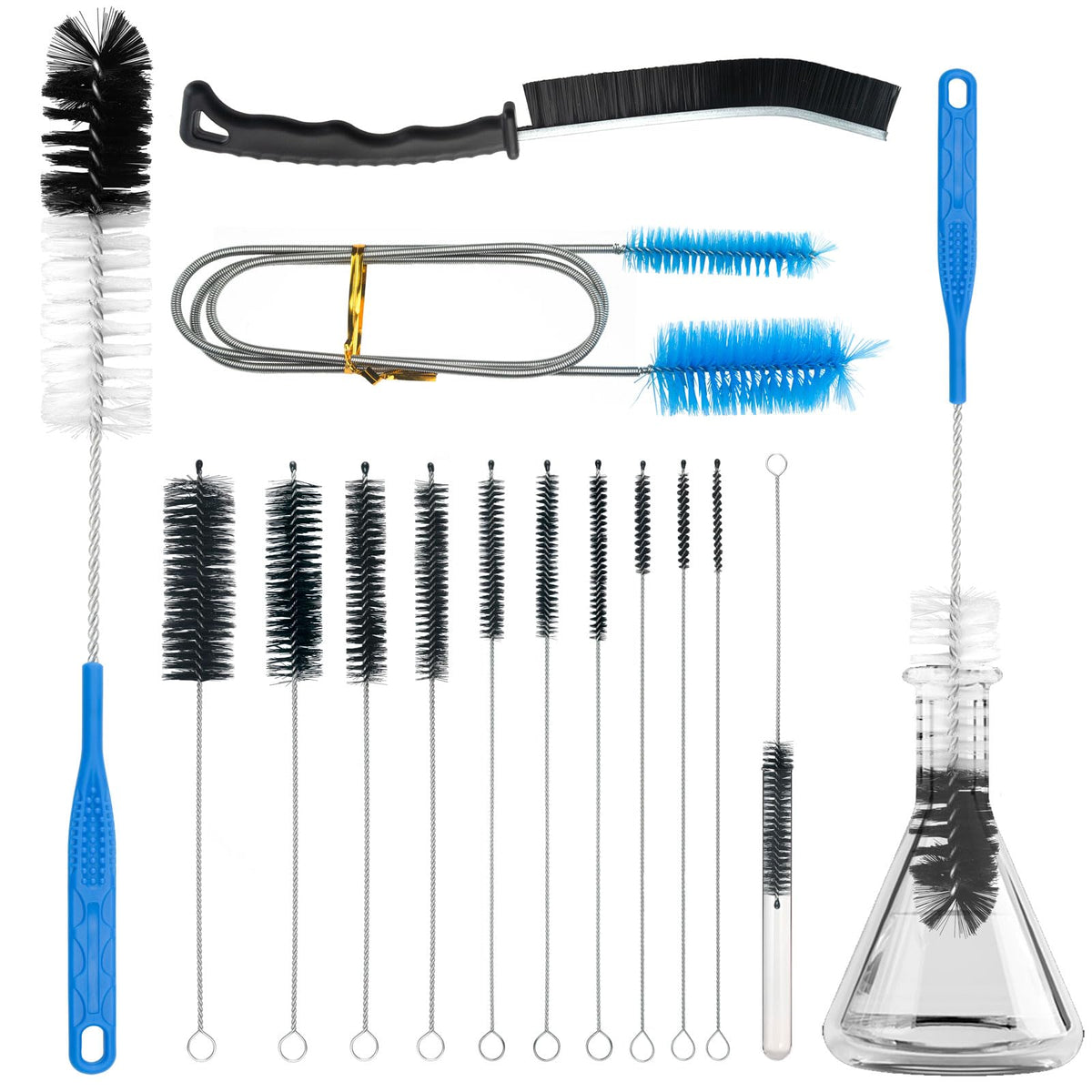 Discover the premium imported Glass Cleaning Kit Brush from Curat Cart, featuring a variety of specialized brushes for spotless results.