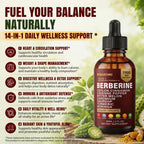 Berberine with Ceylon Cinnamon offers 14-in-1 daily wellness support. 100% Authentic, available at Curat Cart in India.