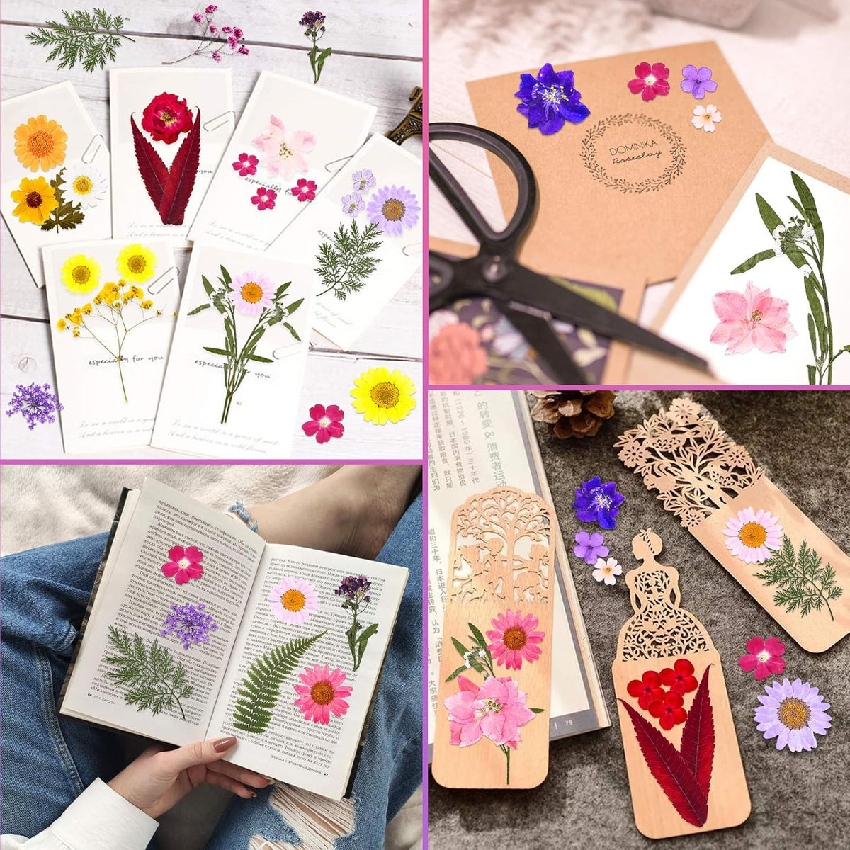 Beautiful dried pressed flowers for resin art, available in India. Perfect for crafting, order online today!