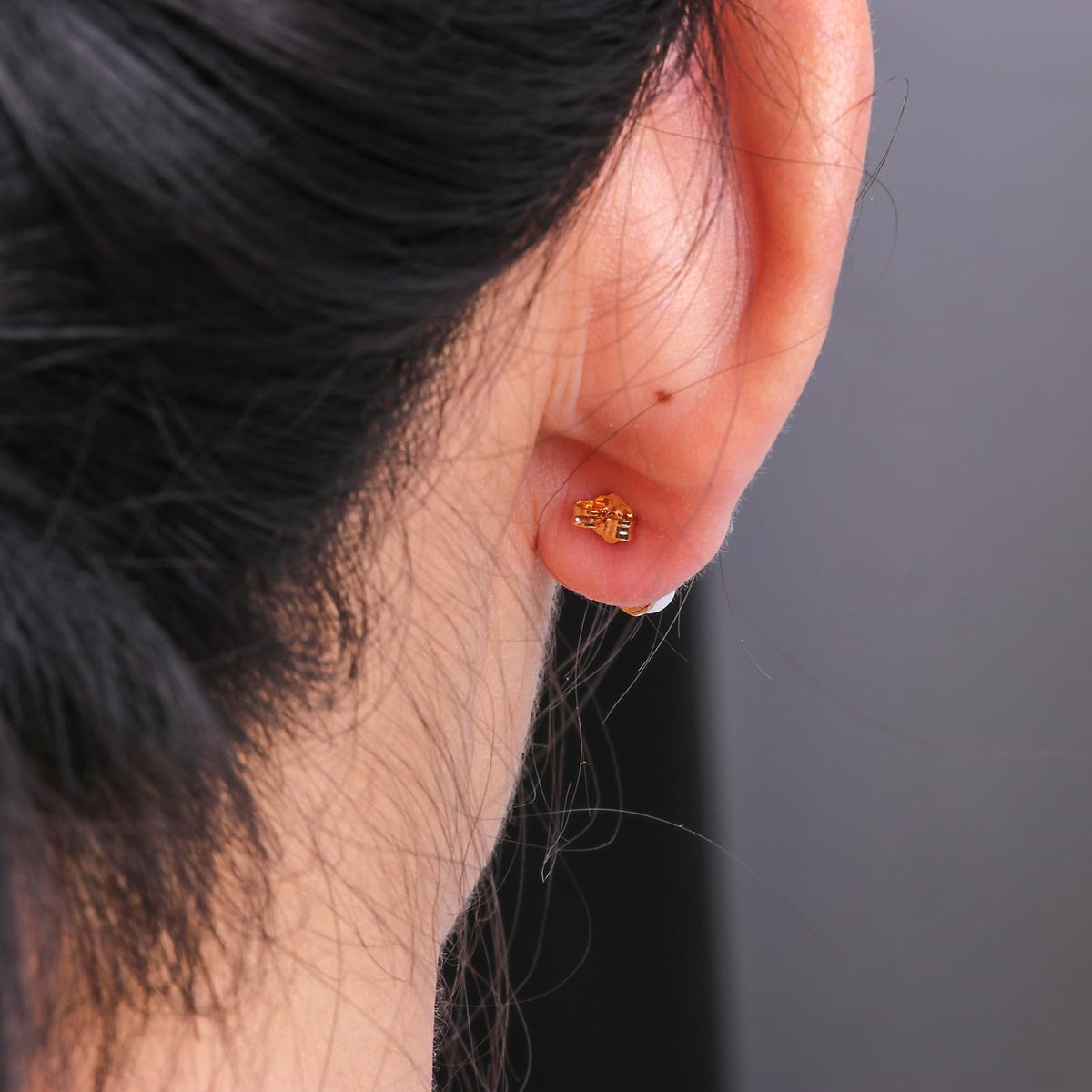 Premium gold earring backs replacements, specially curated by Curat Cart, ensuring secure and stylish support for your earrings.