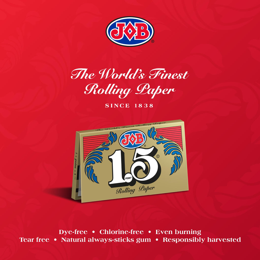 Discover JOB Rolling Papers Bundle, 100% authentic, available in India at Curat Cart. Tear-free, even burning, and responsibly harvested.