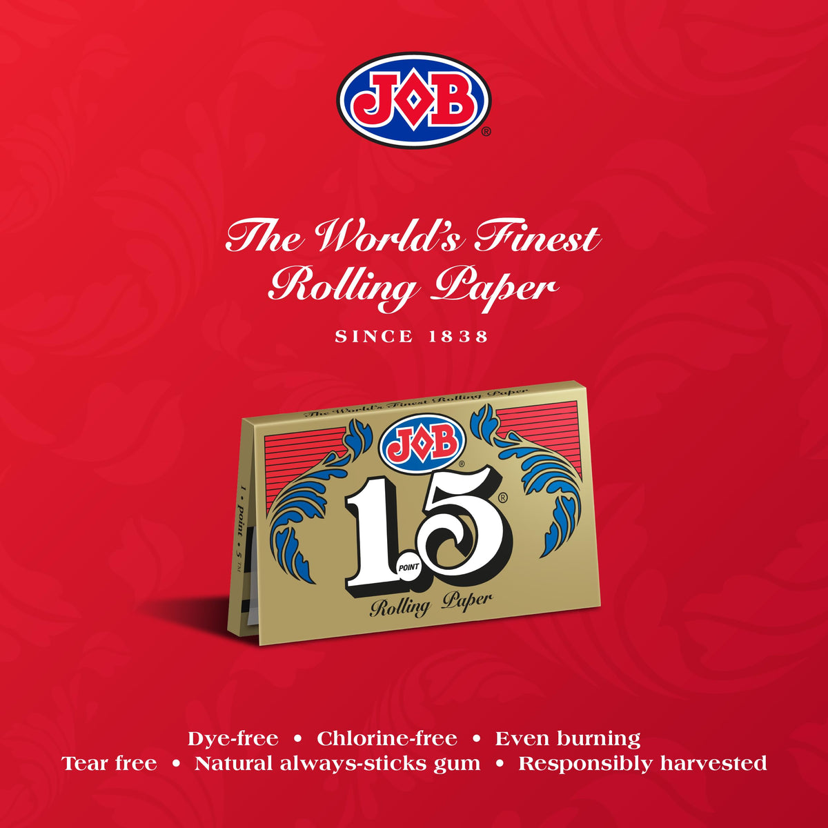 Discover JOB Rolling Papers Bundle, 100% authentic, available in India at Curat Cart. Tear-free, even burning, and responsibly harvested.