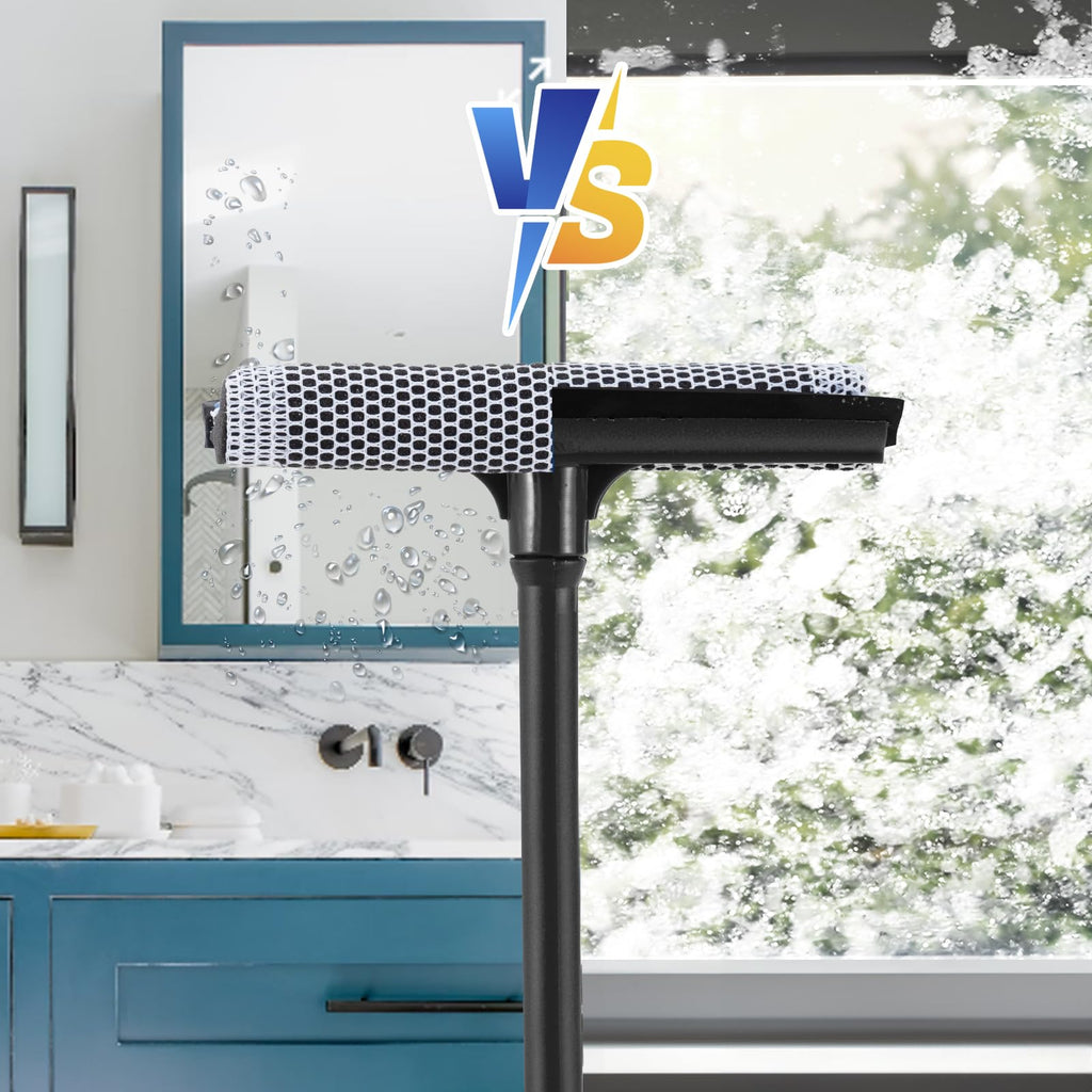Premium imported window squeegee for car, designed for efficient cleaning and a streak-free shine. Available at Curat Cart.
