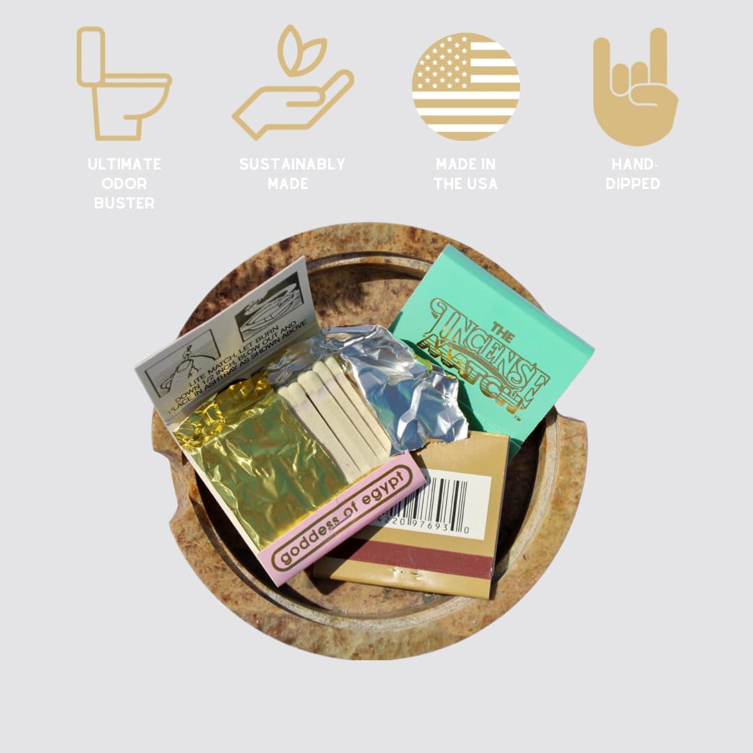 Explore the Incense Matches Variety Pack, 100% authentic and hand-dipped, available at Curat Cart in India.
