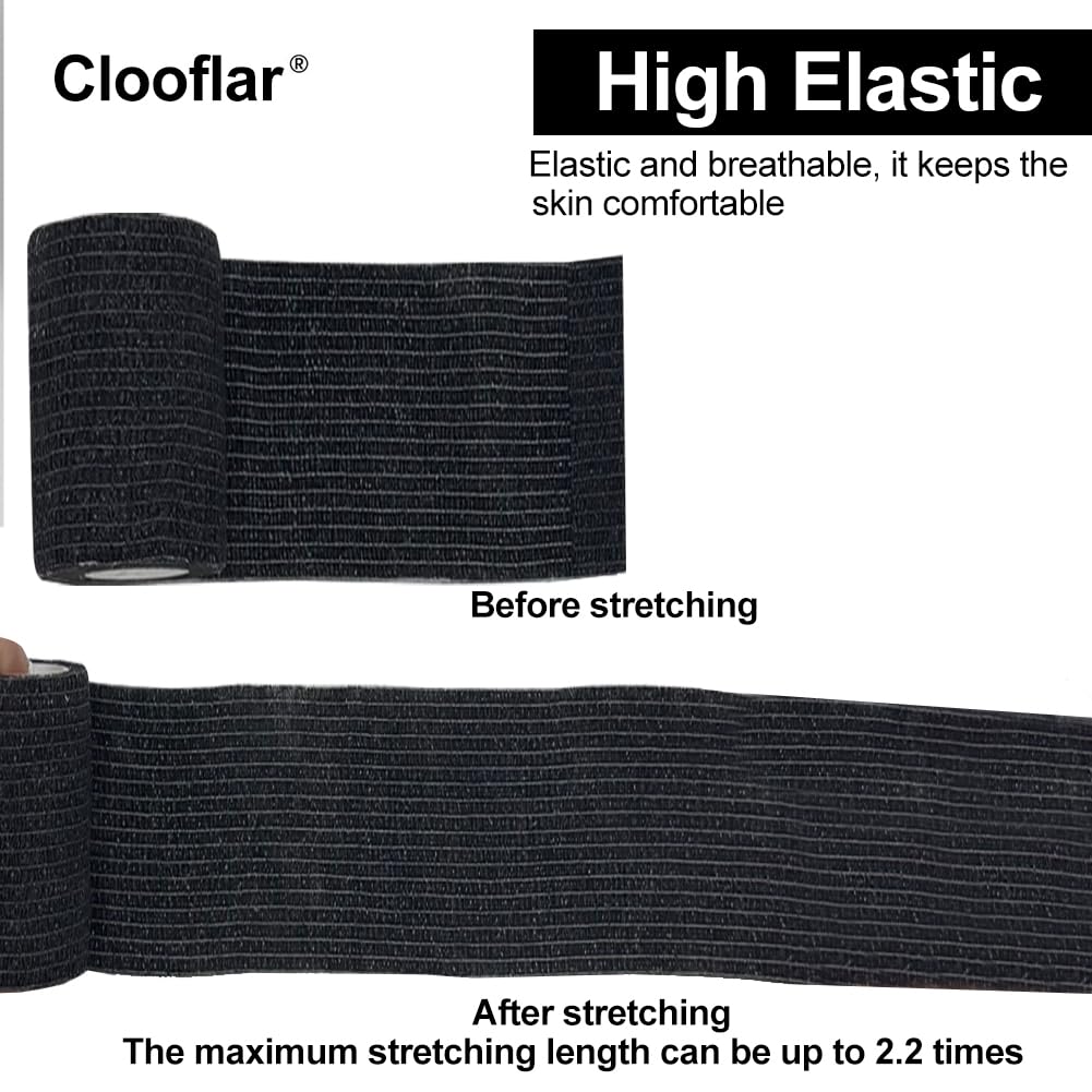 High elastic self-adhesive bandage wrap, perfect for daily use. Upgrade your comfort with Curat Cart's breathable design.