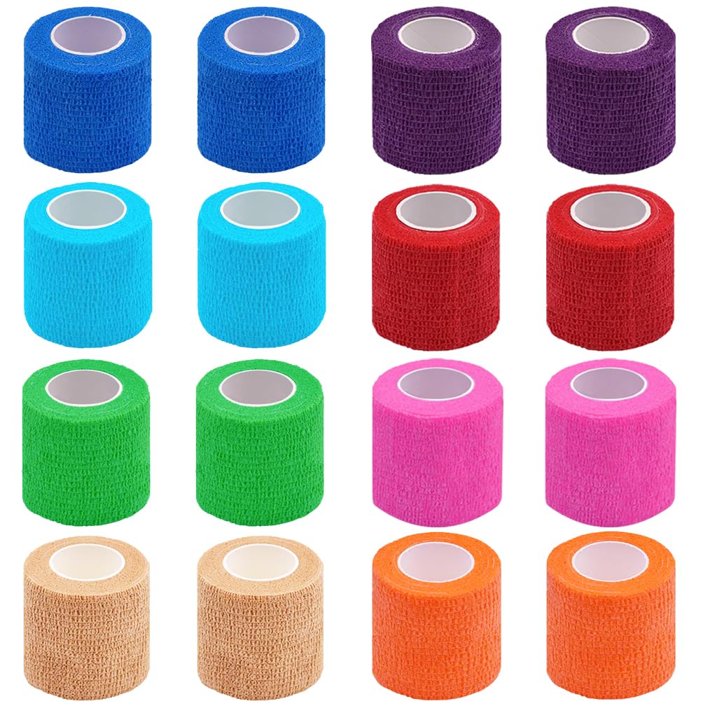 Explore premium imported self-adhesive bandage wraps in vibrant colors, perfect for all your first aid needs. Available at Curat Cart.