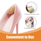Shoe filler heel pads for women in high-quality packaging, designed for comfort and convenience. Available at Curat Cart.