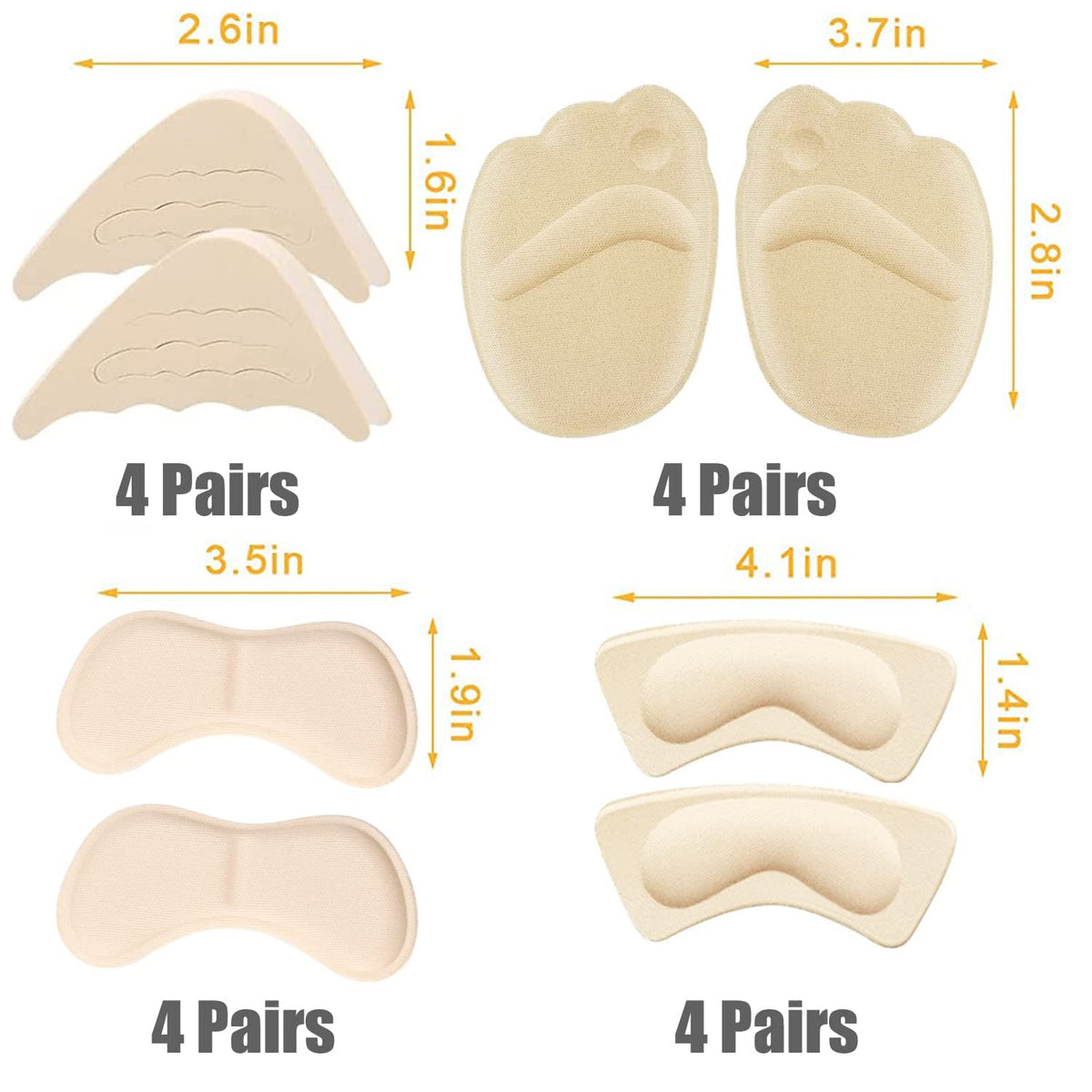 Discover exclusive Shoe Filler Heel Pads for Women, specially curated by Curat Cart for ultimate comfort and support.