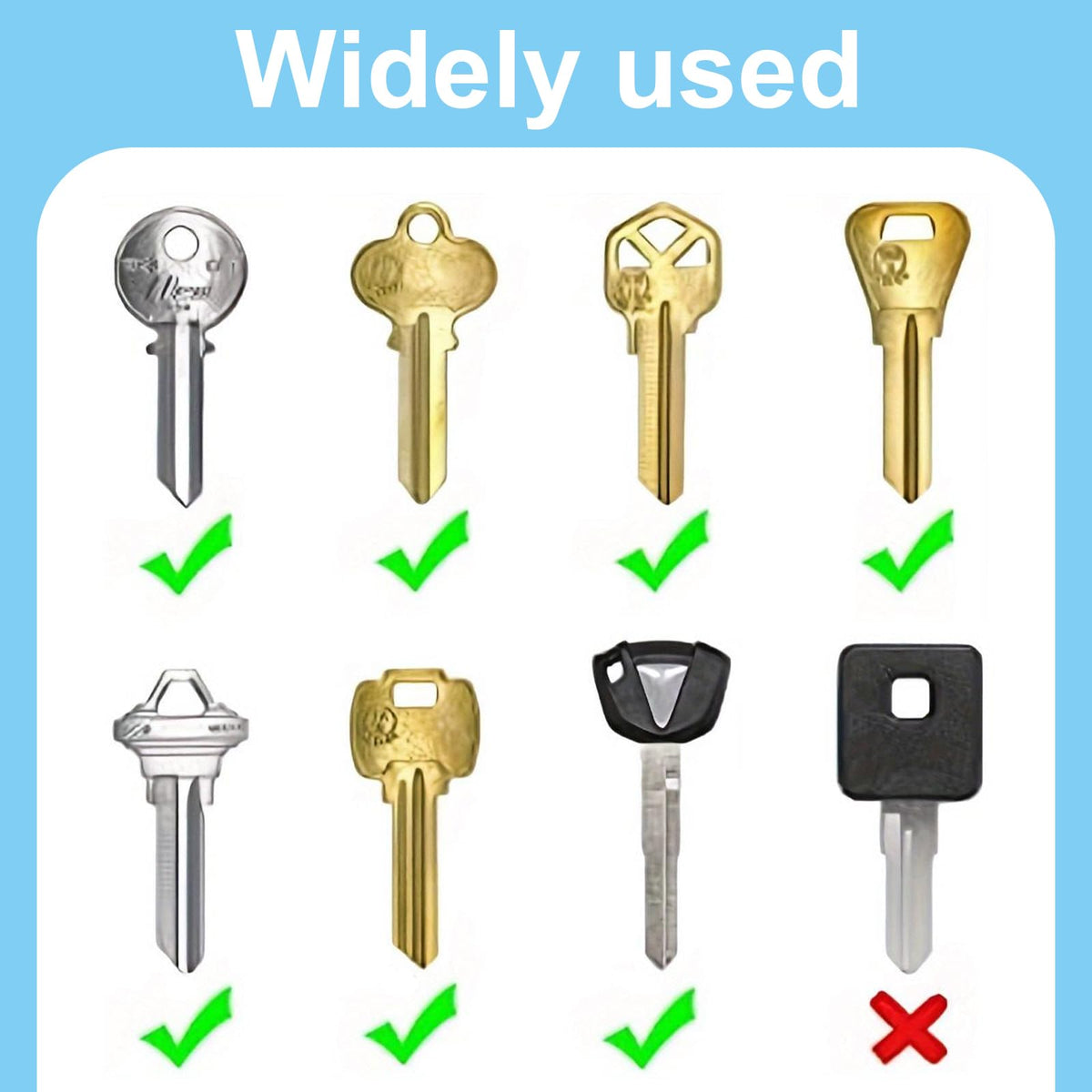 Explore the Colored Silicone Key Covers Set, specially curated by Curat Cart for enhanced key protection and style. Perfect for various keys.