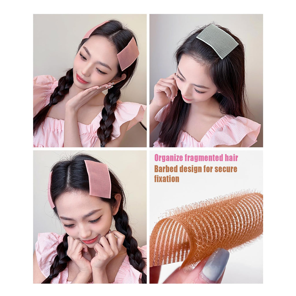Stylish hair clips for styling with barbed design for secure fixation, presented in high-quality packaging at Curat Cart.