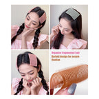 Stylish hair clips for styling with barbed design for secure fixation, presented in high-quality packaging at Curat Cart.