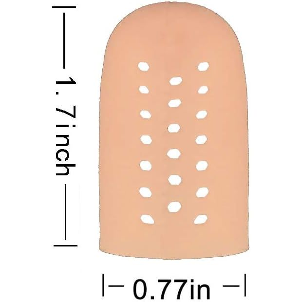 Premium imported toe cap protector designed for comfort, featuring ventilation holes for breathability and durability.