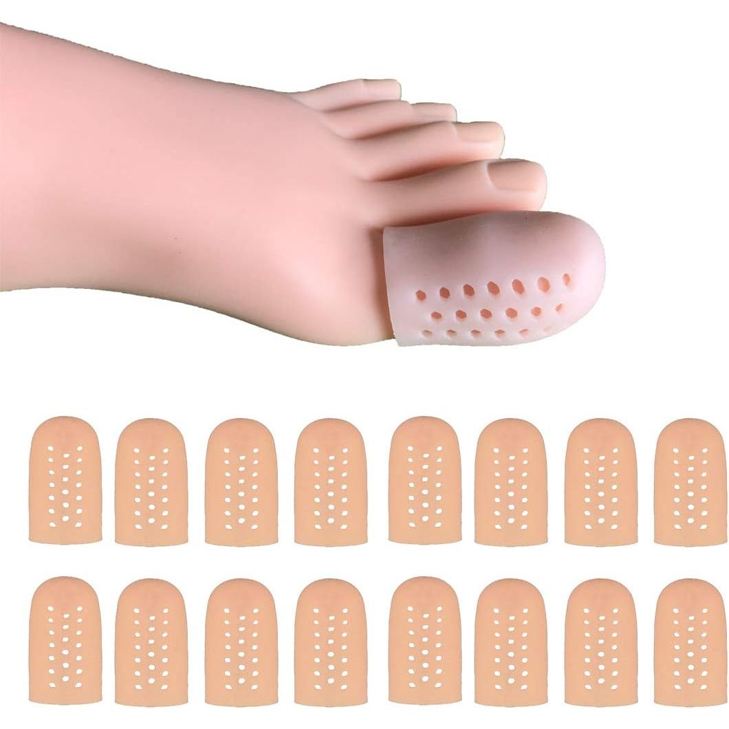 Authentic silicone toe caps for big toe protection, designed for comfort and relief. Perfect for daily use.
