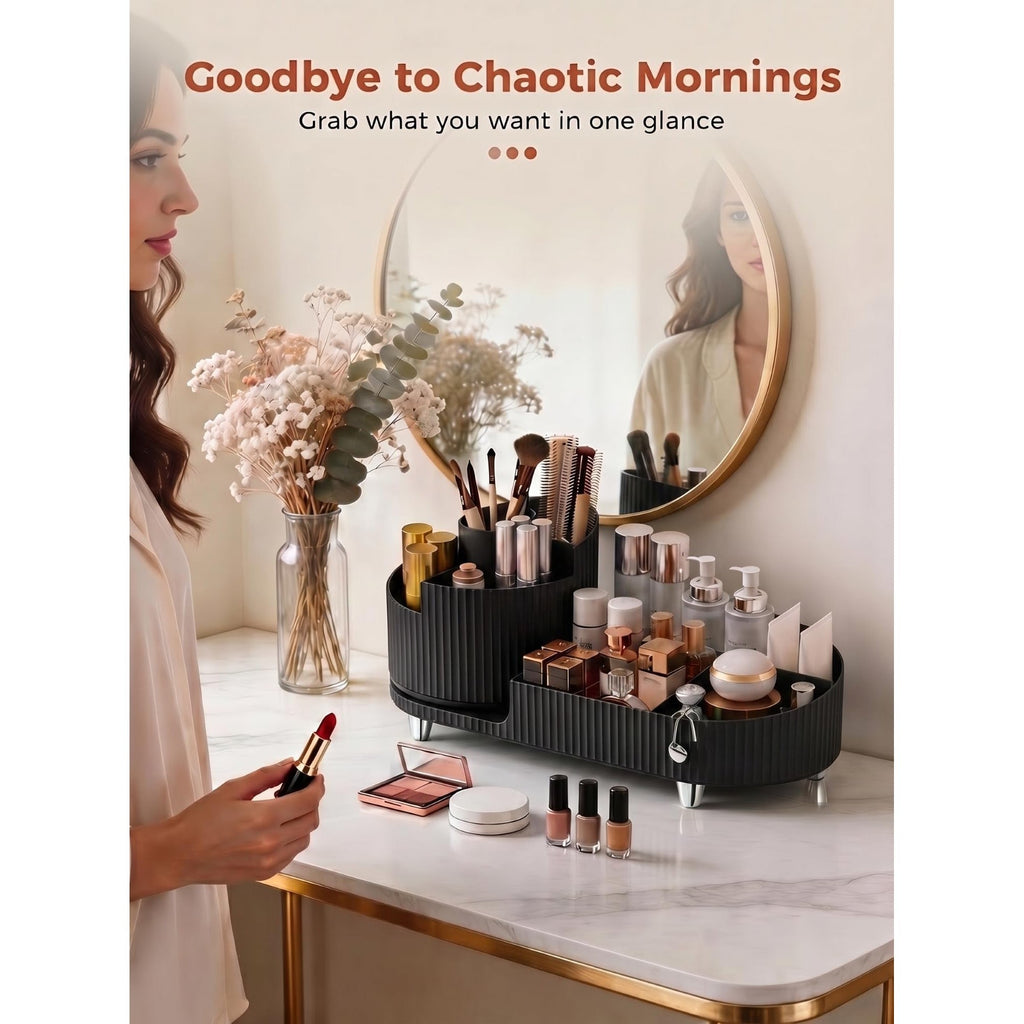 Order the Booklov Rotating Makeup Organizer online. Keep beauty essentials organized and accessible. Available now!