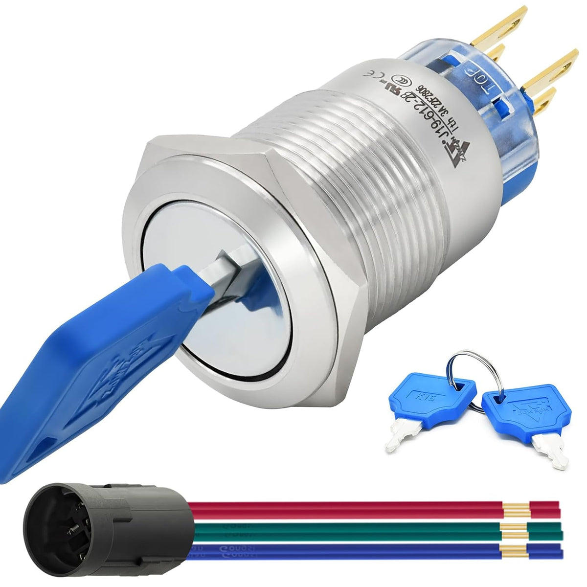 Shop the authentic Key Switch 3 Position Rotary with keys. Durable, reliable design for various applications.