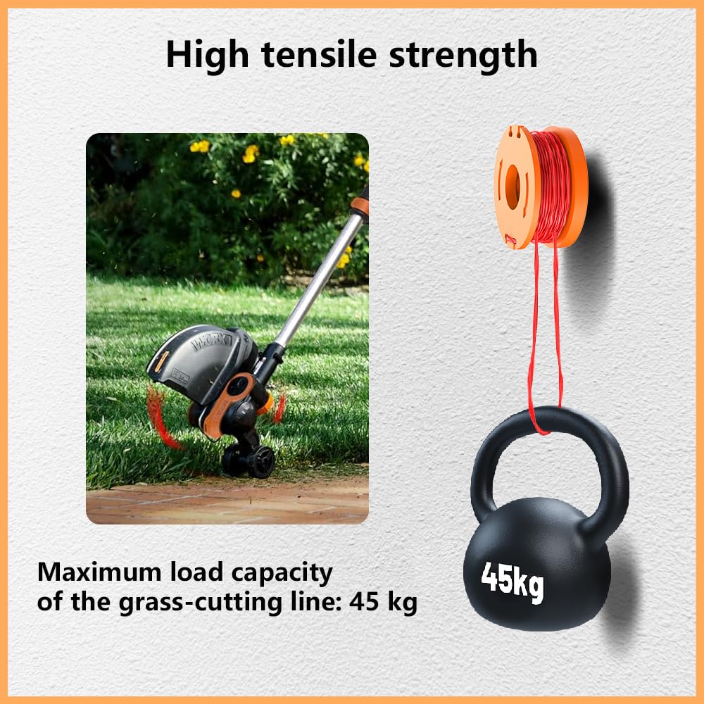 Worx Replacement Spool, designed for high tensile strength, perfect for daily use with trimmers. Available at Curat Cart.