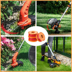 Worx Replacement Spool, 100% Authentic and available in India at Curat Cart, enhances your gardening tools for optimal performance.