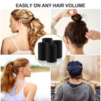 Black Hair Ties No Damage available at Curat Cart, perfect for any hair volume. 100% Authentic and ready for delivery in India.