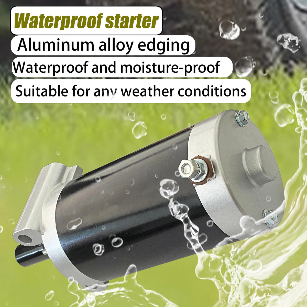 Kohler Starter 7000 Series Mowers with waterproof design ensures reliability in any weather. 100% Authentic, available at Curat Cart.