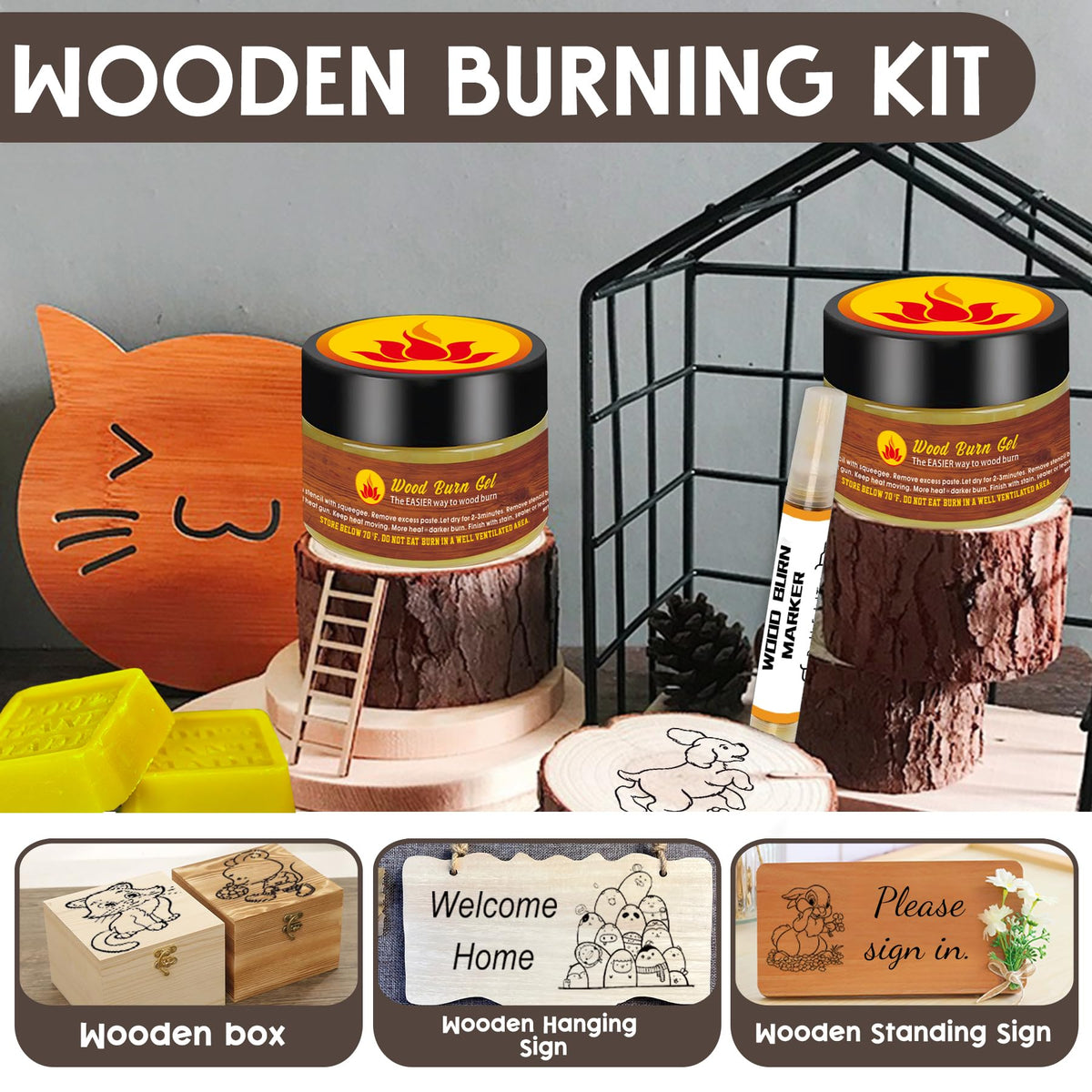 Discover the 1DFAUL Wood Burn Pen Kit, 100% Authentic and available in India at Curat Cart, perfect for creative wood burning projects.