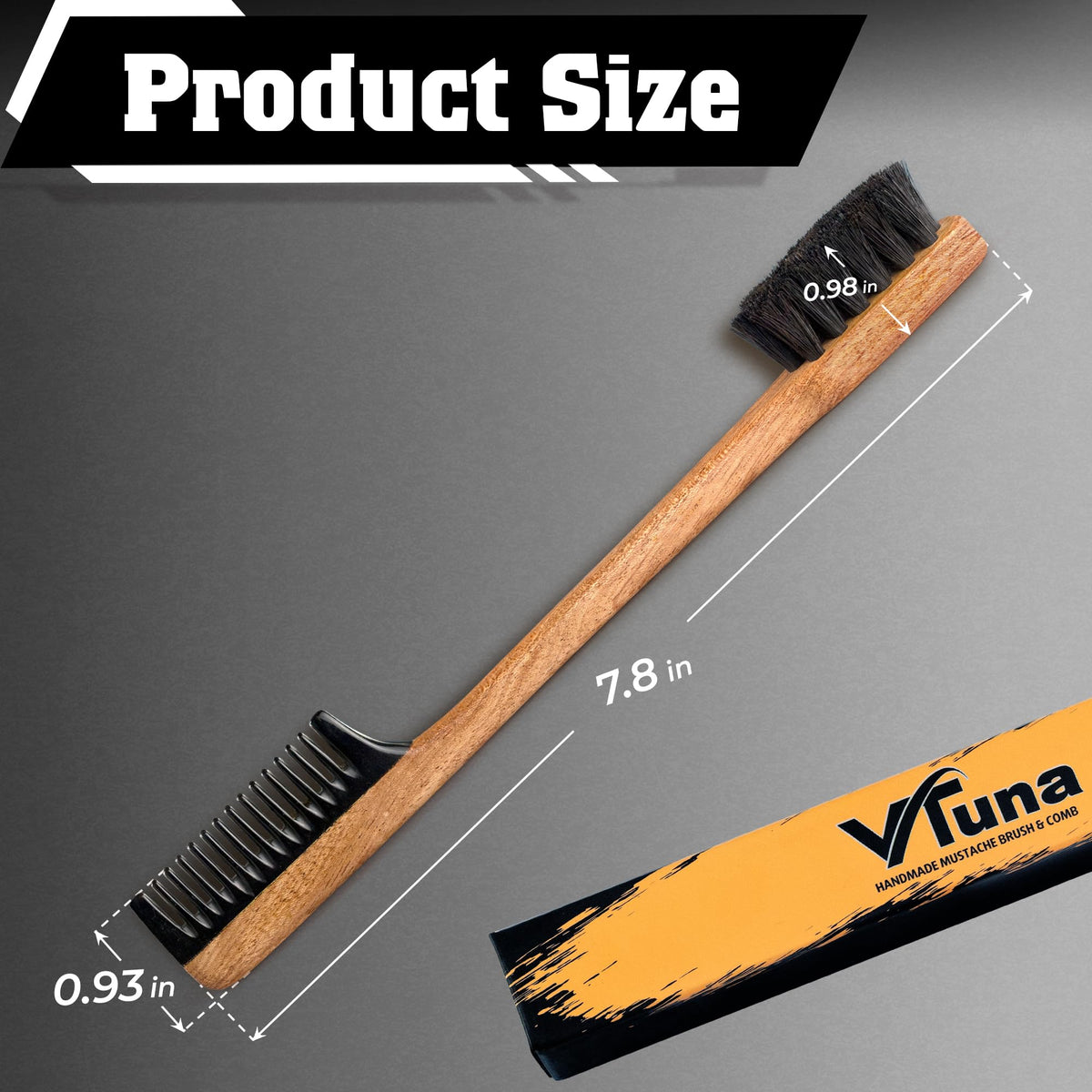 Explore the premium Beard Comb and Brush for Men, specially curated by Curat Cart for your grooming needs.