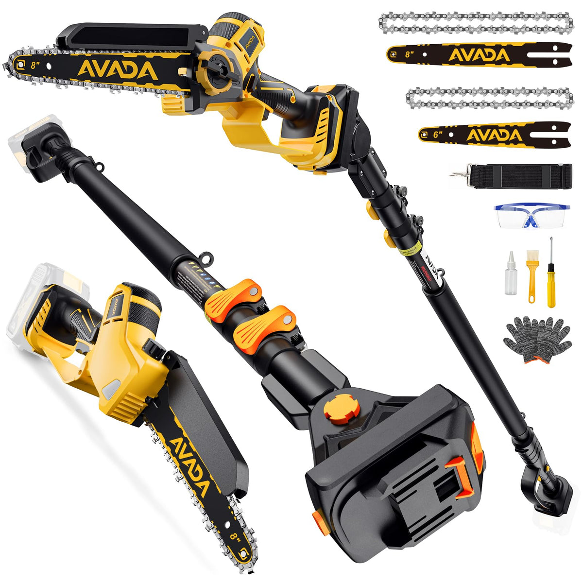 Explore the premium imported DeWALT Cordless Pole Saw Chainsaw, perfect for precision cutting. Available at Curat Cart.