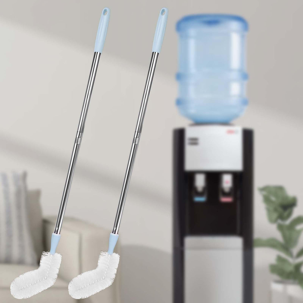 Bendable head bottle brushes ideal for deep cleaning. Perfect for daily use, available at Curat Cart.