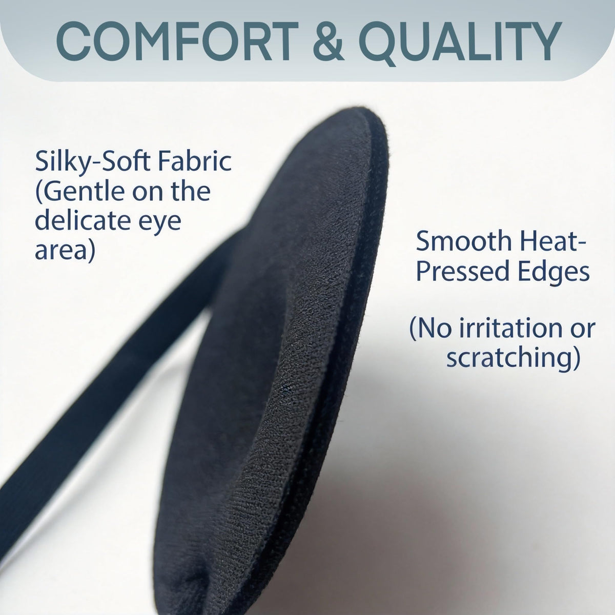 Discover the Adjustable Medical Eye Patch, crafted with silky-soft fabric for comfort. Specially curated by Curat Cart for your needs.