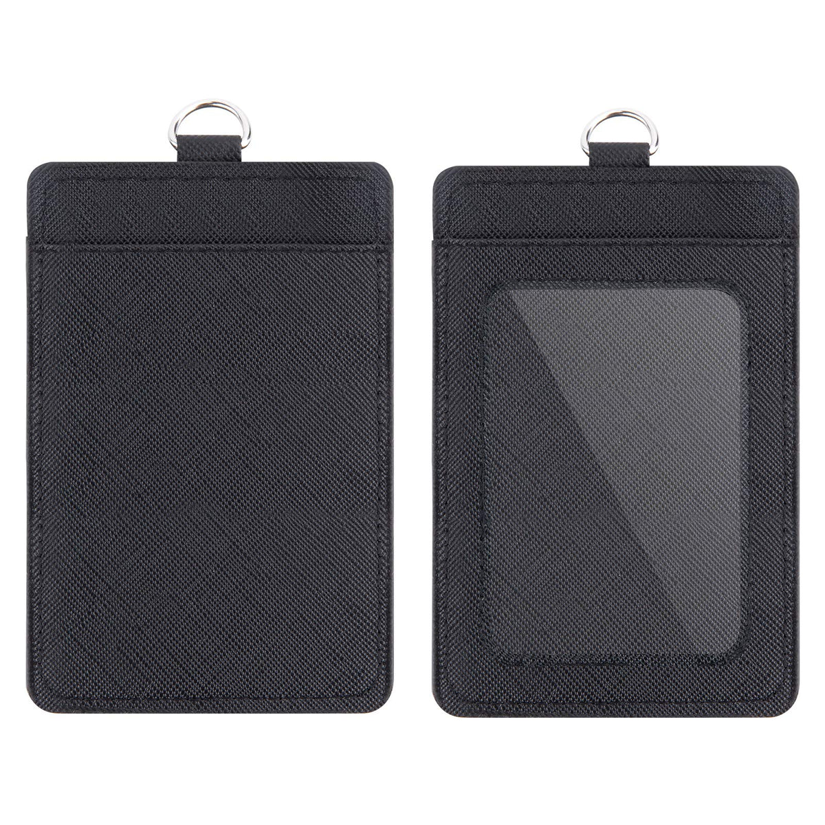 Premium badge holders with retractable reel, showcasing high-quality finish and durable material, available at Curat Cart.