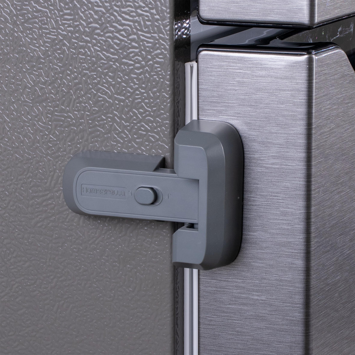 Secure your fridge with this premium imported Child Proof Fridge Lock, perfect for safety-conscious families. Available at Curat Cart.