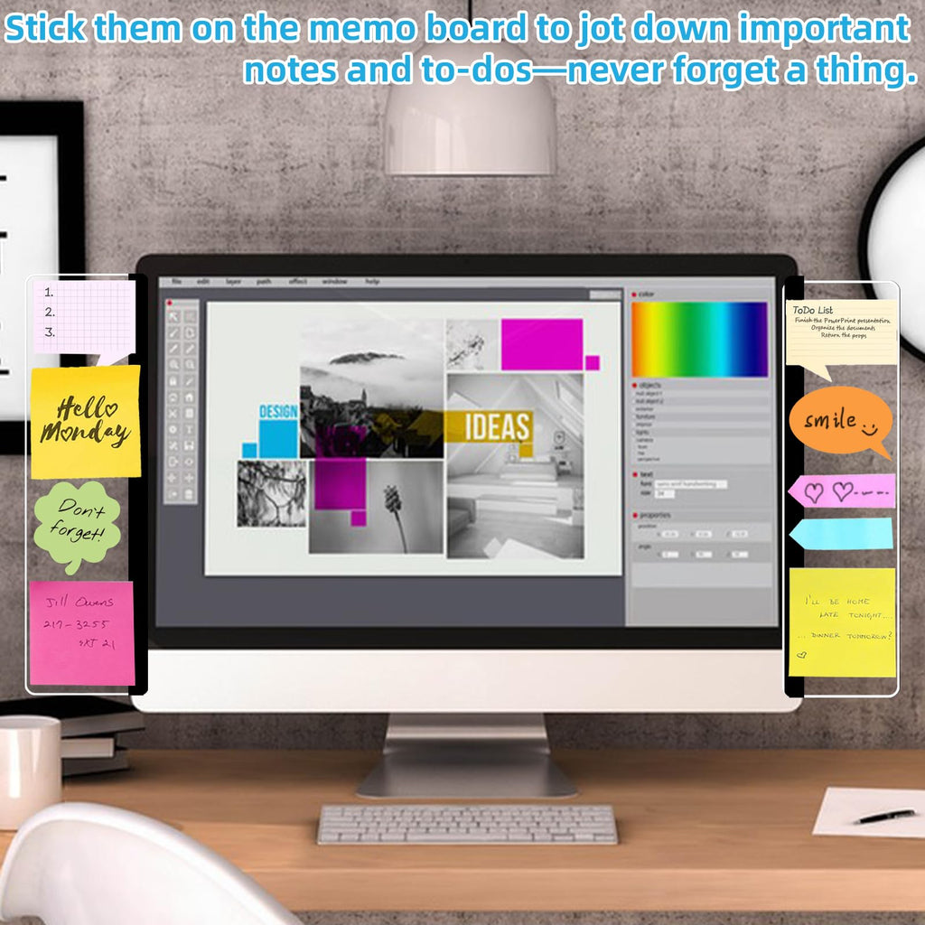 Elevate your workspace with the Computer Monitor Memo Board. 100% Authentic and available at Curat Cart in India. Stay organized and never forget a thing.