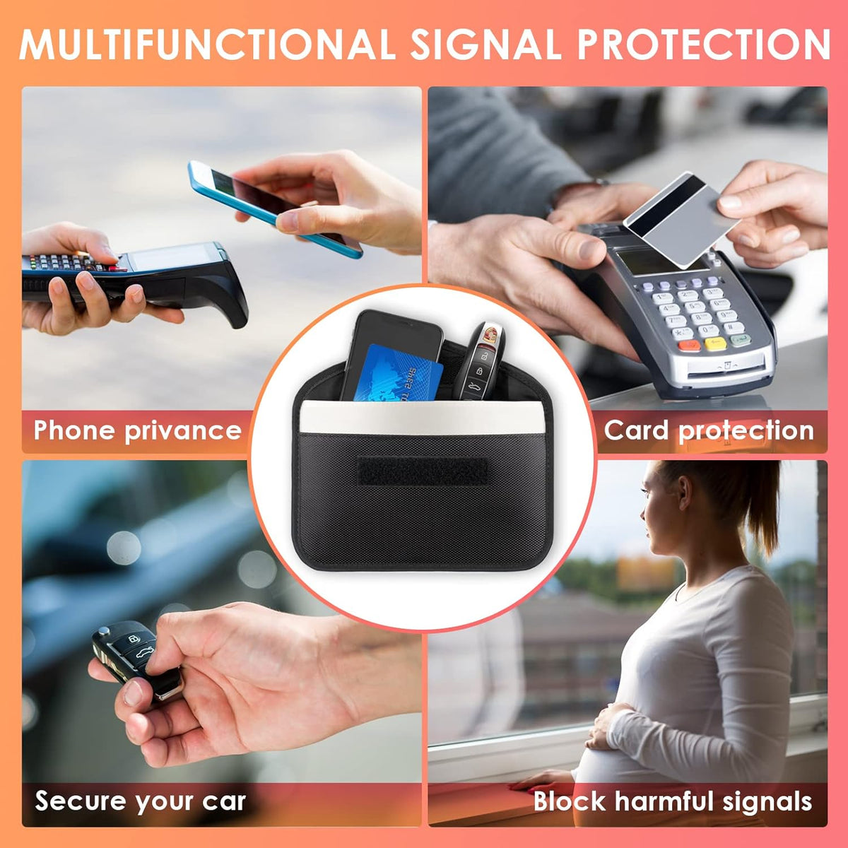 Explore Faraday bags for phones and keys, ensuring privacy and security. Verified by CuratCart for trusted protection.