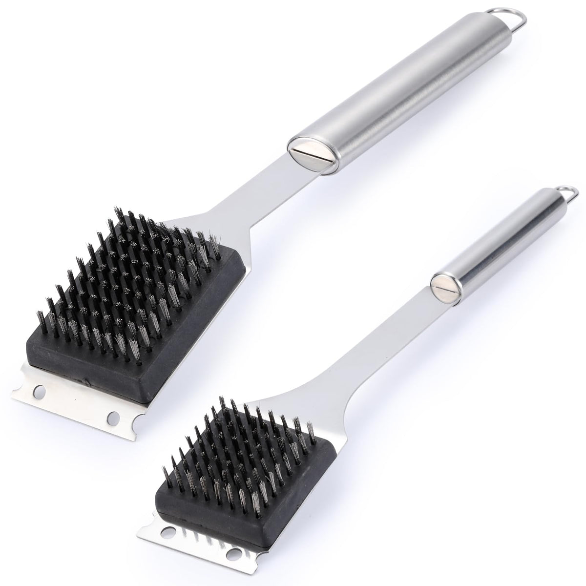 Premium imported grill brush and scraper for effortless cleaning, now available at Curat Cart. Perfect for your grilling needs.