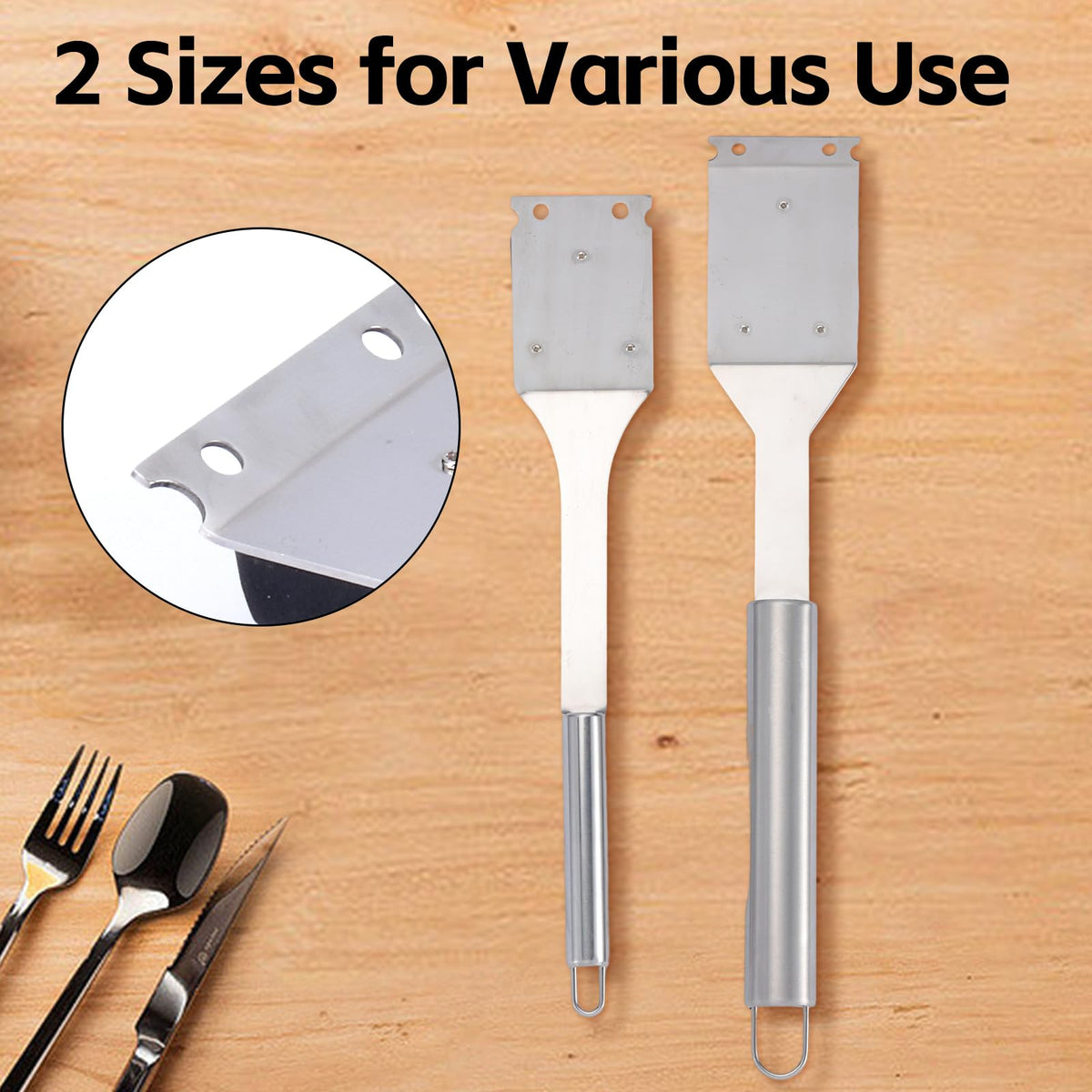 Discover the Grill Brush and Scraper, specially curated by Curat Cart for effortless cleaning and grilling perfection.