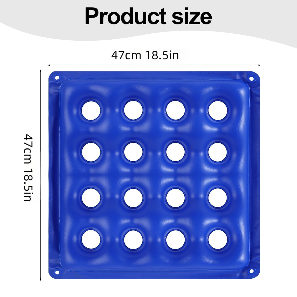Discover the Inflatable Seat Cushion for pressure relief, 100% Authentic and available in India at Curat Cart.