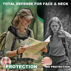 Experience total defense for face and neck with Premium Mosquito Head Nets. Perfect for outdoor adventures. Available at Curat Cart.