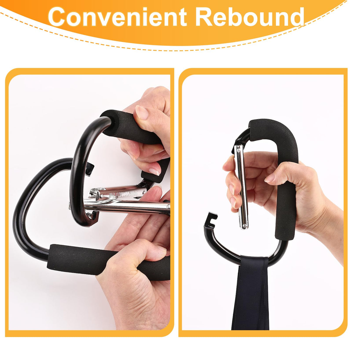Stroller hooks clips from Curat Cart enhance convenience for parents on the go. Perfect for daily use and securing essentials.