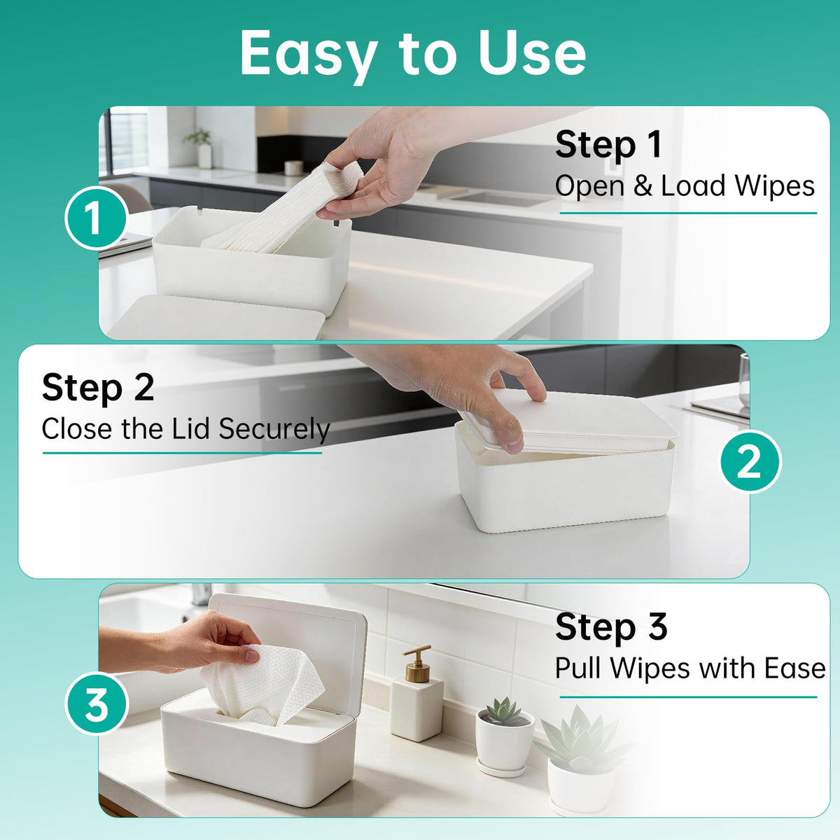 Effortlessly use the Wipes Dispenser compatible with Cottonelle for daily convenience. Get yours at Curat Cart.