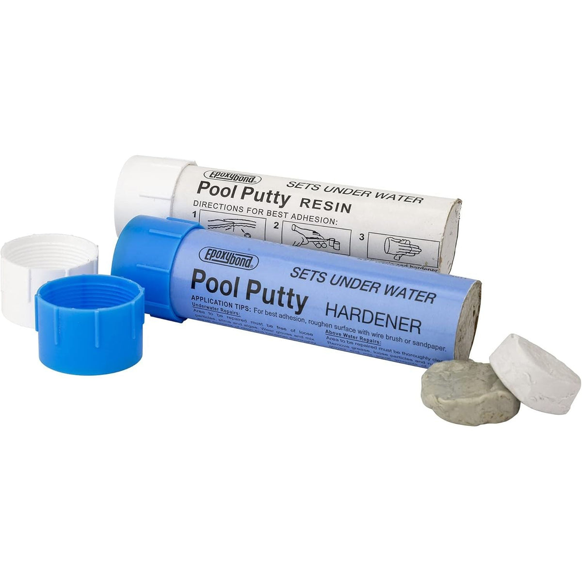 Order pool repair putty online in India. Available in two types: resin and hardener for underwater application.