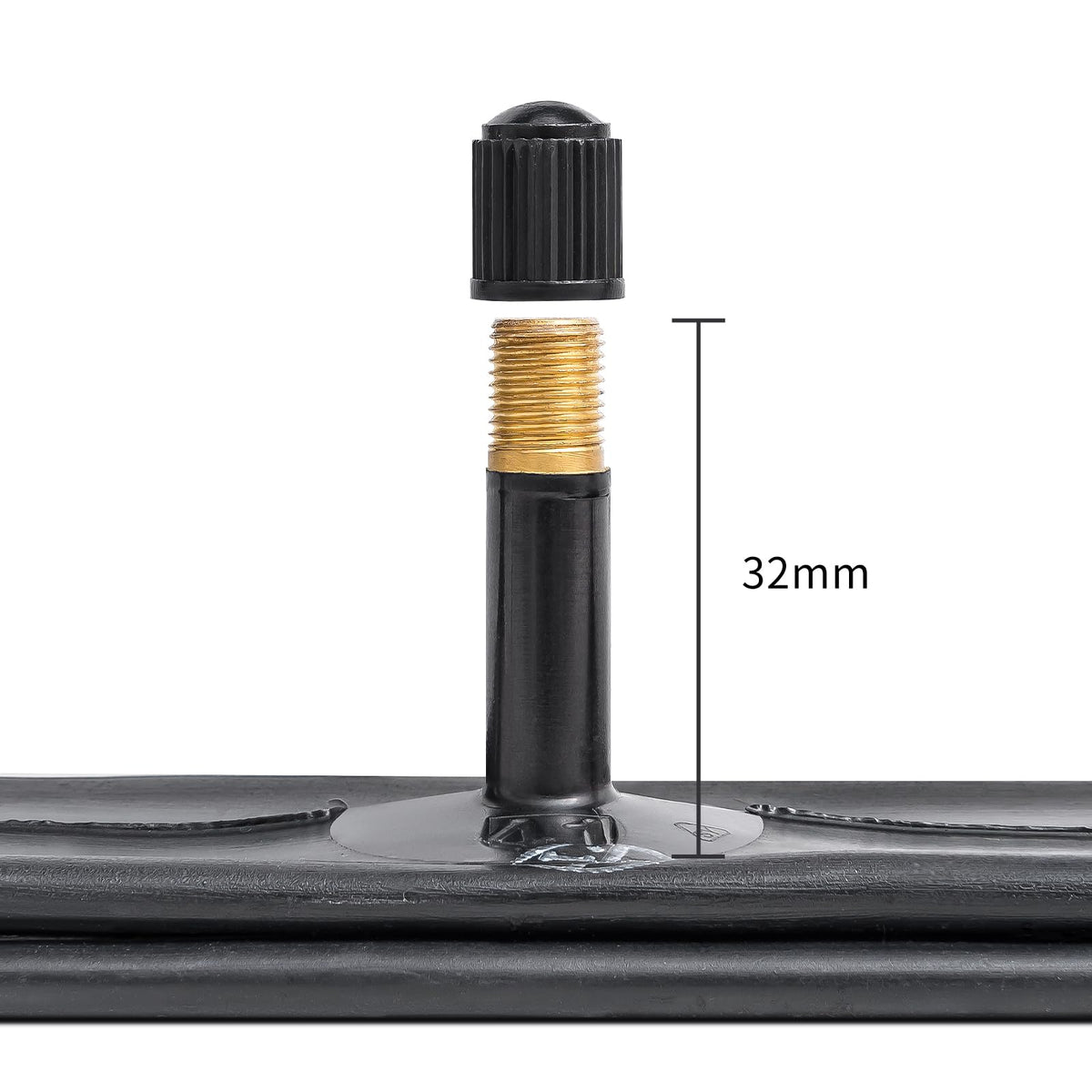 Heavy duty bike tubes featuring a durable 32mm valve, ideal for daily rides. Upgrade your biking experience with Curat Cart.