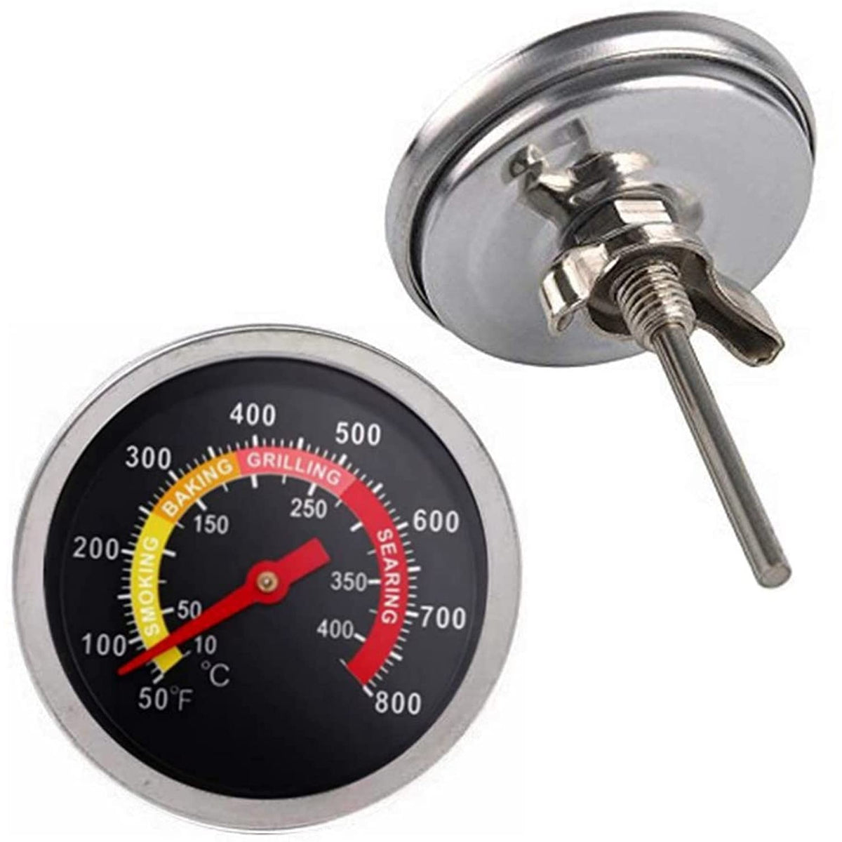 Premium imported BBQ Grill Temperature Gauge for precise cooking. Available at Curat Cart for grilling perfection.