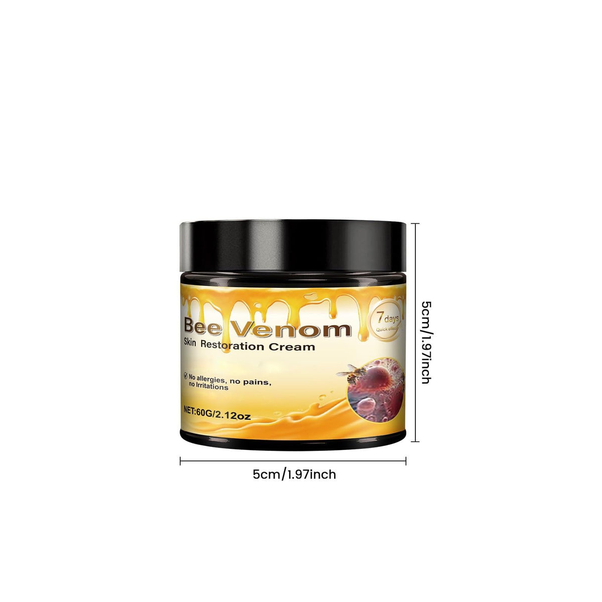 Discover Bee Venom Skin Cream for rejuvenation and hydration. Perfect for daily use, enhance your skincare routine with Curat Cart.