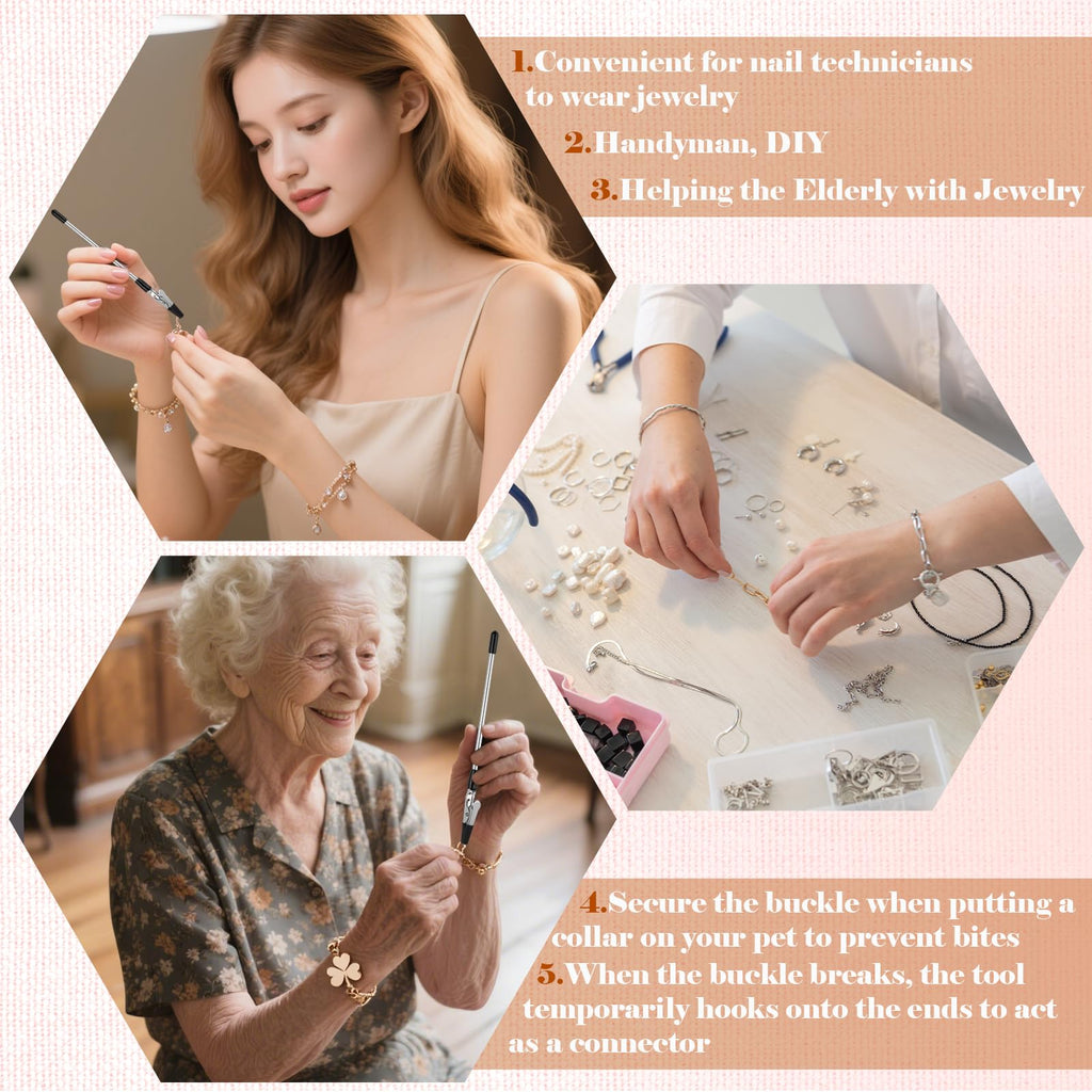 Discover the premium imported Bracelet Helper Tool, perfect for DIY jewelry projects and assisting artisans, available at Curat Cart.