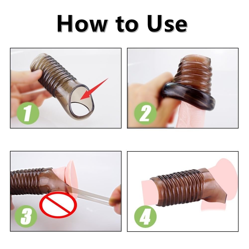 Explore the Penis Sleeve Cock Ring Male Toys with Curat Cart. 100% Authentic and available in India for enhanced pleasure.
